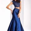 Formal Gowns Clarisse - 3148 Scalloped Lace Two-piece Gown