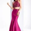 Formal Gowns Clarisse - 3190 Two Piece Halter Mermaid Dress