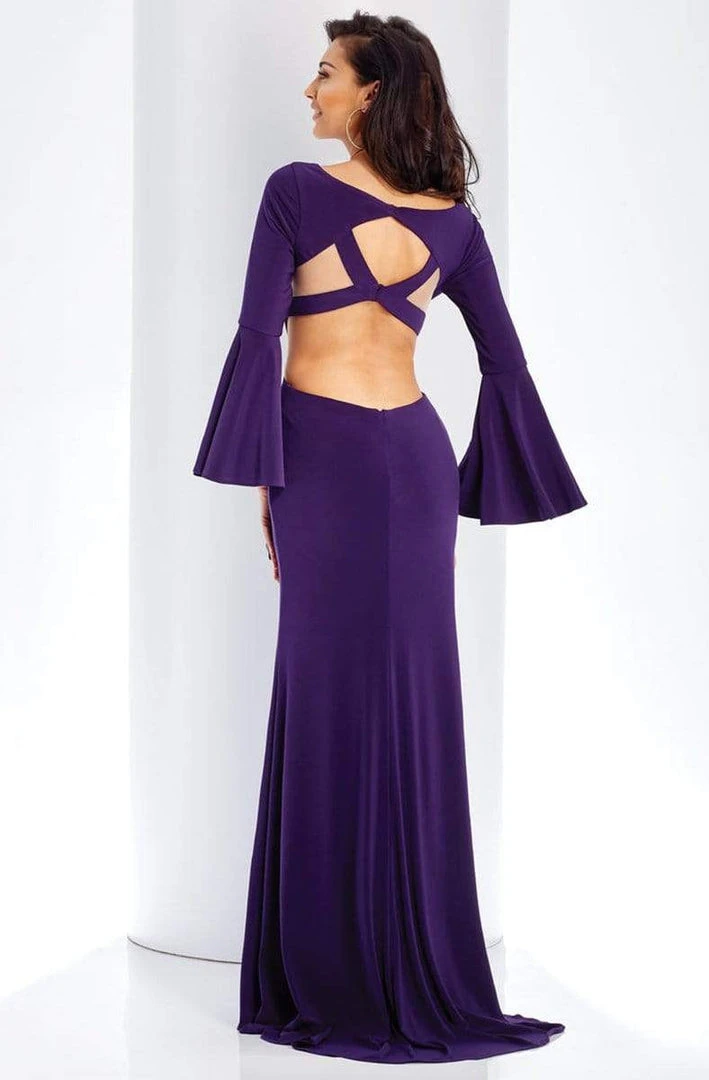 Clarisse - 3405 Trumpet Sleeve Sweetheart Sheath Dress 4 Clarisse - 3405 Trumpet Sleeve Sweetheart Sheath Dress