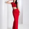 Formal Gowns Clarisse - 3574 Two Piece Bateau Sheath Dress 2 Formal Gowns Clarisse - 3574 Two Piece Bateau Sheath Dress