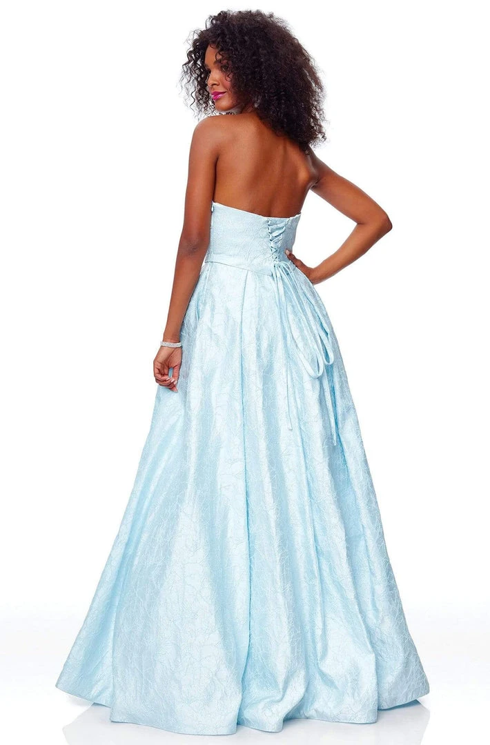 Formal Gowns Clarisse - 3705 Strapless Semi-Sweetheart A-Line Gown 4 Formal Gowns Clarisse - 3705 Strapless Semi-Sweetheart A-Line Gown