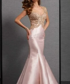 Clarisse - 6303 Embellished Sweetheart Mermaid Gown Formal Gowns