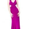 Colette For Mon Cheri - CL17193 Jersey V-Neck Long Evening Gown