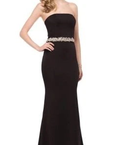 Formal Gowns Colors Dress - 1541 Sleek Jewel Embellished Gown 8 Formal Gowns Colors Dress - 1541 Sleek Jewel Embellished Gown