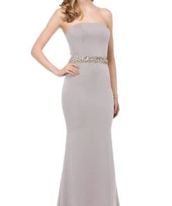 Formal Gowns Colors Dress - 1541 Sleek Jewel Embellished Gown 9 Formal Gowns Colors Dress - 1541 Sleek Jewel Embellished Gown