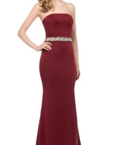 Formal Gowns Colors Dress - 1541 Sleek Jewel Embellished Gown 10 Formal Gowns Colors Dress - 1541 Sleek Jewel Embellished Gown