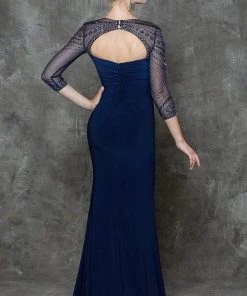 Colors Dress - Intricate Ruched Illusion Evening Dress G725 Formal Gowns 5 Colors Dress - Intricate Ruched Illusion Evening Dress G725 Formal Gowns