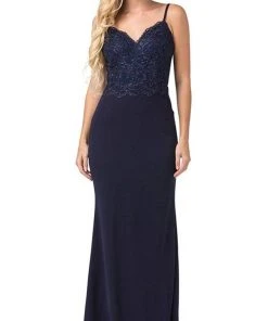 Dancing Queen - 2620 Lace V-neck Trumpet Dress Formal Gowns 13 Dancing Queen - 2620 Lace V-neck Trumpet Dress Formal Gowns