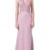 Dancing Queen - 2787 Embroidered Halter Trumpet Gown 1 Dancing Queen - 2787 Embroidered Halter Trumpet Gown