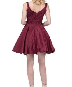 Dancing Queen - 3057 Beaded Lace Sweetheart A-line Homecoming Dress Cocktail Dresses 14 Dancing Queen - 3057 Beaded Lace Sweetheart A-line Homecoming Dress Cocktail Dresses