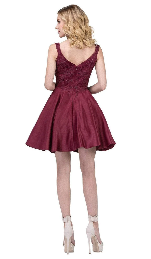 Dancing Queen - 3057 Beaded Lace Sweetheart A-line Homecoming Dress Cocktail Dresses 5 Dancing Queen - 3057 Beaded Lace Sweetheart A-line Homecoming Dress Cocktail Dresses