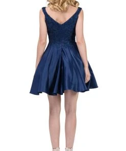 Dancing Queen - 3057 Beaded Lace Sweetheart A-line Homecoming Dress Cocktail Dresses 17 Dancing Queen - 3057 Beaded Lace Sweetheart A-line Homecoming Dress Cocktail Dresses