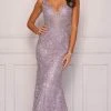 Dave & Johnny A10076 - Fully Embellished Scalloped Hem Prom Dress Formal Gowns