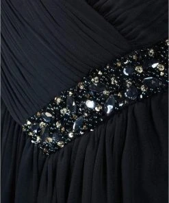 Formal Gowns Decode 1.8 - 181489 Surplice Ruched V-Neck Jeweled Chiffon Gown 7 Formal Gowns Decode 1.8 - 181489 Surplice Ruched V-Neck Jeweled Chiffon Gown