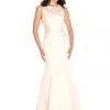 Decode 1.8 - 183859 Lace Applique Satin Long Gown Formal Gowns