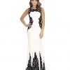 Decode 1.8 - 183973 Embroidered Fitted Jewel Evening Dress