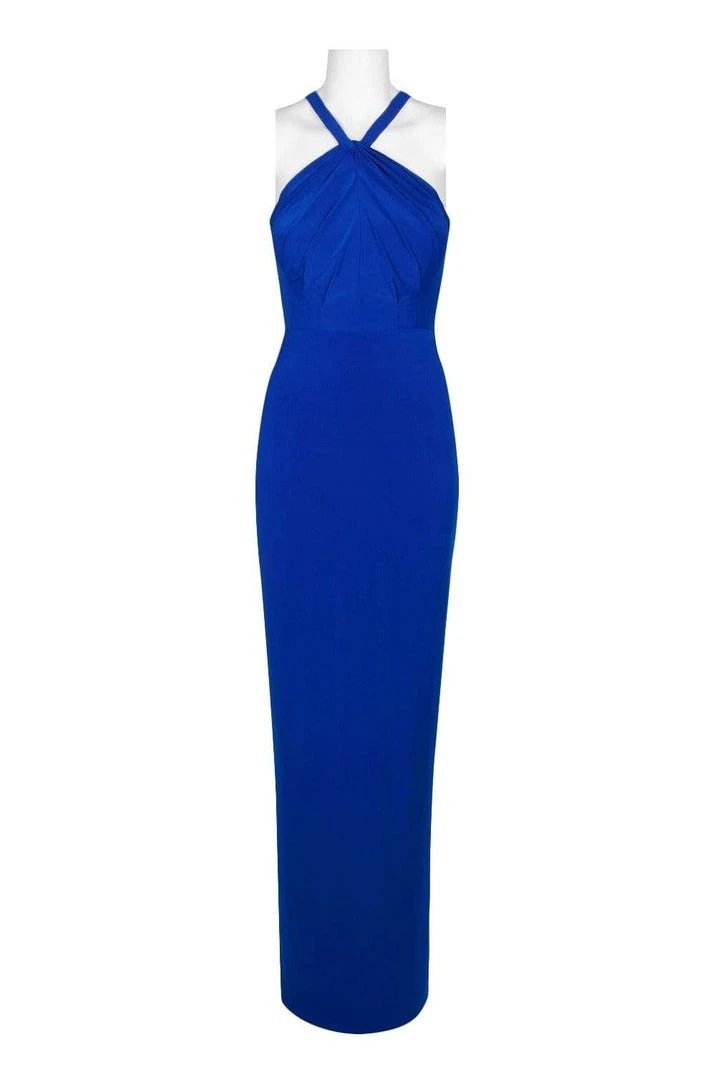 Formal Gowns Decode 1.8 - 184469 Halter Neck Flutter Jersey Column Dress 5 Formal Gowns Decode 1.8 - 184469 Halter Neck Flutter Jersey Column Dress