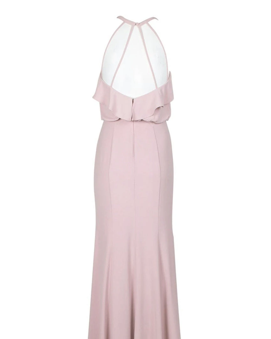 Decode 1.8 - 184609 Tiered Flounce Long Halter Dress 5 Decode 1.8 - 184609 Tiered Flounce Long Halter Dress