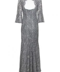 Formal Gowns Decode 1.8 - 184672 Lace Embroidered Bell Sleeve Trumpet Dress 9 Formal Gowns Decode 1.8 - 184672 Lace Embroidered Bell Sleeve Trumpet Dress