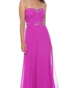 Decode 1.8 - Bedazzled Strapless Sweetheart Gown 181488