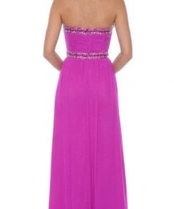Decode 1.8 - Bedazzled Strapless Sweetheart Gown 181488