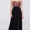 Decode 1.8 - Embroidered Sweetheart Evening Dress 184068 - 1 Pc. Black In Size 2 Available 1 Decode 1.8 - Embroidered Sweetheart Evening Dress 184068 - 1 Pc. Black In Size 2 Available