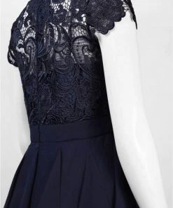 Decode 1.8 - Illusion Flutter Chiffon Dress 183167 Formal Gowns