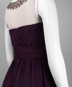 Formal Gowns Decode 1.8 - Jewel Neck A-Line Dress 182562 7 Formal Gowns Decode 1.8 - Jewel Neck A-Line Dress 182562