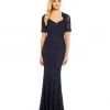 Decode 1.8 - Lace Queen Anne Neck Dress 183465 Formal Gowns