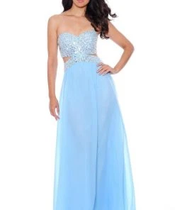 Decode 1.8 - Rhinestone Beaded Sweetheart Gown 182271 Formal Gowns