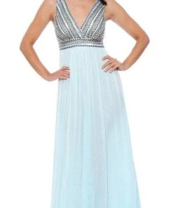 Formal Gowns Decode 1.8 - Sequined Empire Dress 182334