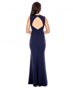Decode 1.8 - Sleeveless Long Dress With Back Hole 183468