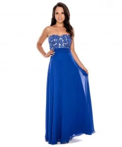Decode 1.8 - Strapless Long Gown 183020