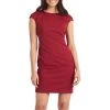 Donna Morgan - D3875M Cap Sleeve Knit Sheath Dress Cocktail Dresses