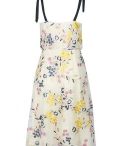 Cocktail Dresses Donna Morgan - D5845M Embroidered V-neck A-line Dress