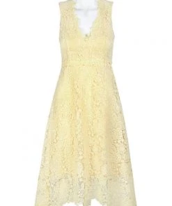 Cocktail Dresses Donna Morgan - D5970M V Neck Sleeveless Floral Crochet Lace Dress 10 Cocktail Dresses Donna Morgan - D5970M V Neck Sleeveless Floral Crochet Lace Dress