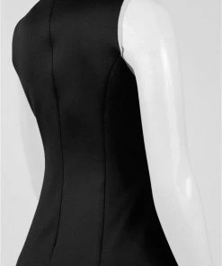 Donna Ricco - DR50182 Sleeveless Ruffle Hem Cocktail Dress Cocktail Dresses