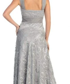 Formal Gowns Elizabeth K - GL1002 Daisy Printed Embellished Sweetheart Dress 9 Formal Gowns Elizabeth K - GL1002 Daisy Printed Embellished Sweetheart Dress