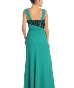 Formal Gowns Elizabeth K - GL1004 Lace Embellished Sweetheart Chiffon Dress 10 Formal Gowns Elizabeth K - GL1004 Lace Embellished Sweetheart Chiffon Dress