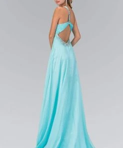 Formal Gowns Elizabeth K - GL1084 One Shoulder Strap Ruched Sweetheart Dress 7 Formal Gowns Elizabeth K - GL1084 One Shoulder Strap Ruched Sweetheart Dress