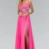 Elizabeth K - GL1105 Sheer Embroidered Sweetheart Gown 1 Elizabeth K - GL1105 Sheer Embroidered Sweetheart Gown