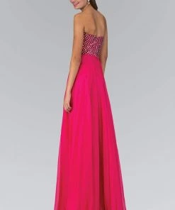 Formal Gowns Elizabeth K - GL1146 Jewel Accented Sweetheart Gown