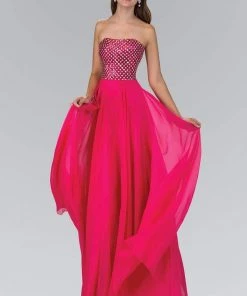 Formal Gowns Elizabeth K - GL1146 Jewel Accented Sweetheart Gown