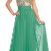 Elizabeth K - GL1153 Strapless Sequined Long Dress Formal Gowns 2 Elizabeth K - GL1153 Strapless Sequined Long Dress Formal Gowns