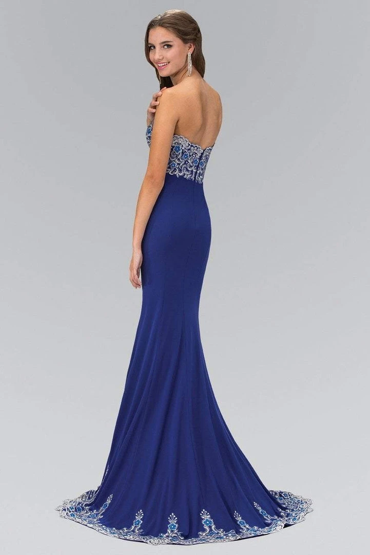 Formal Gowns Elizabeth K - GL1367 Beaded Sweetheart Mermaid Gown 4 Formal Gowns Elizabeth K - GL1367 Beaded Sweetheart Mermaid Gown