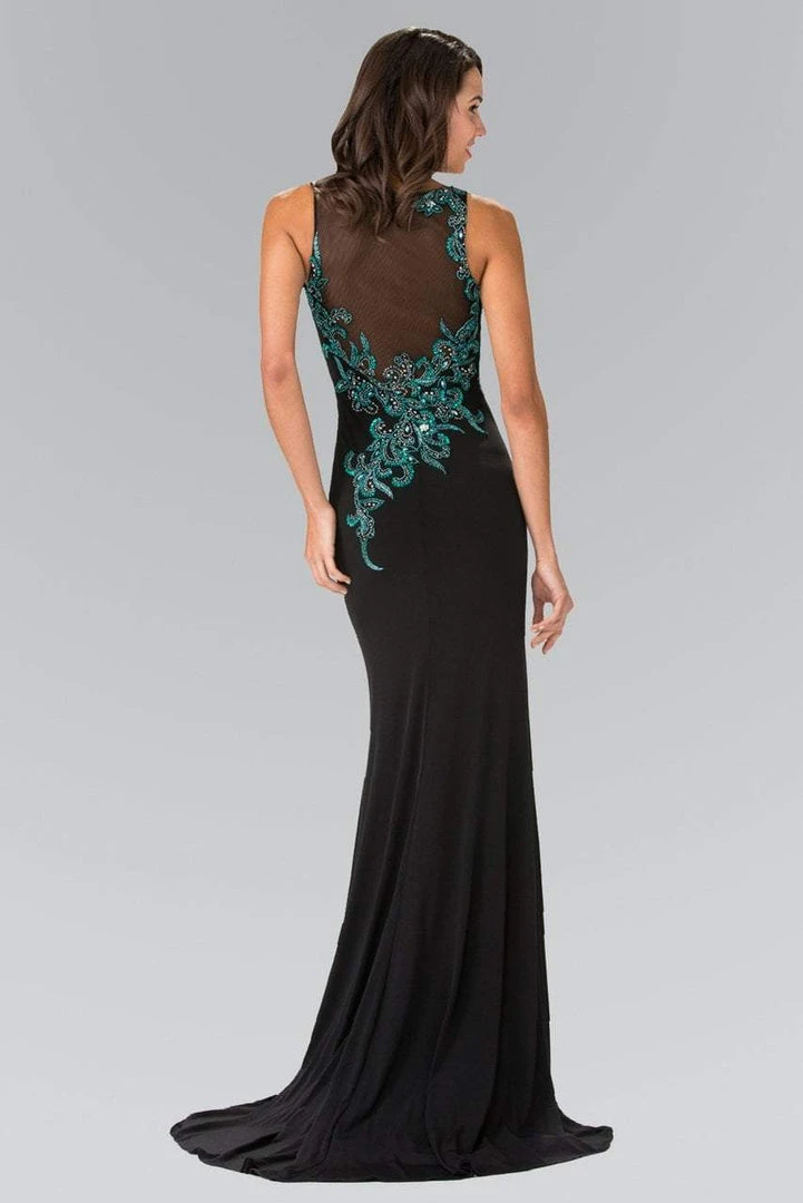 Elizabeth K - GL1471 Beaded Lace Applique Mermaid Gown 4 Elizabeth K - GL1471 Beaded Lace Applique Mermaid Gown