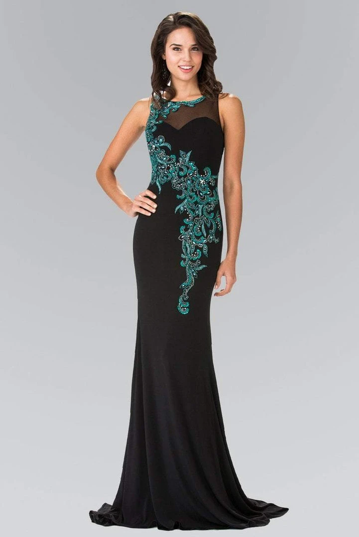 Elizabeth K - GL1471 Beaded Lace Applique Mermaid Gown 3 Elizabeth K - GL1471 Beaded Lace Applique Mermaid Gown