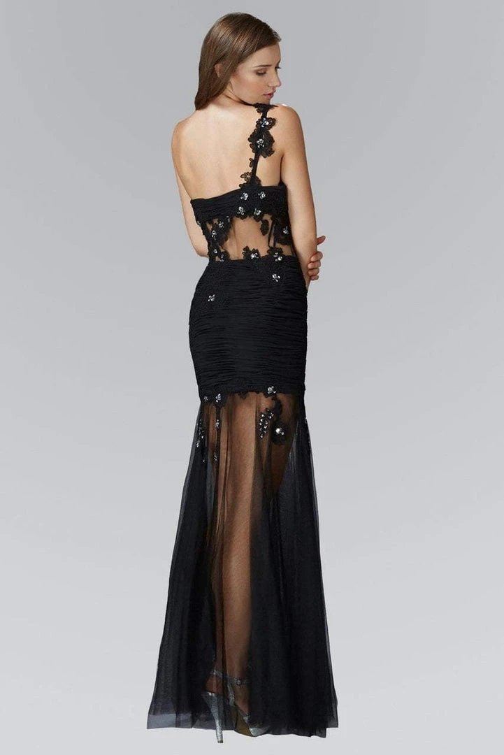 Elizabeth K - GL2012 Laced Sweetheart Tulle Trumpet Dress Formal Gowns 4 Elizabeth K - GL2012 Laced Sweetheart Tulle Trumpet Dress Formal Gowns
