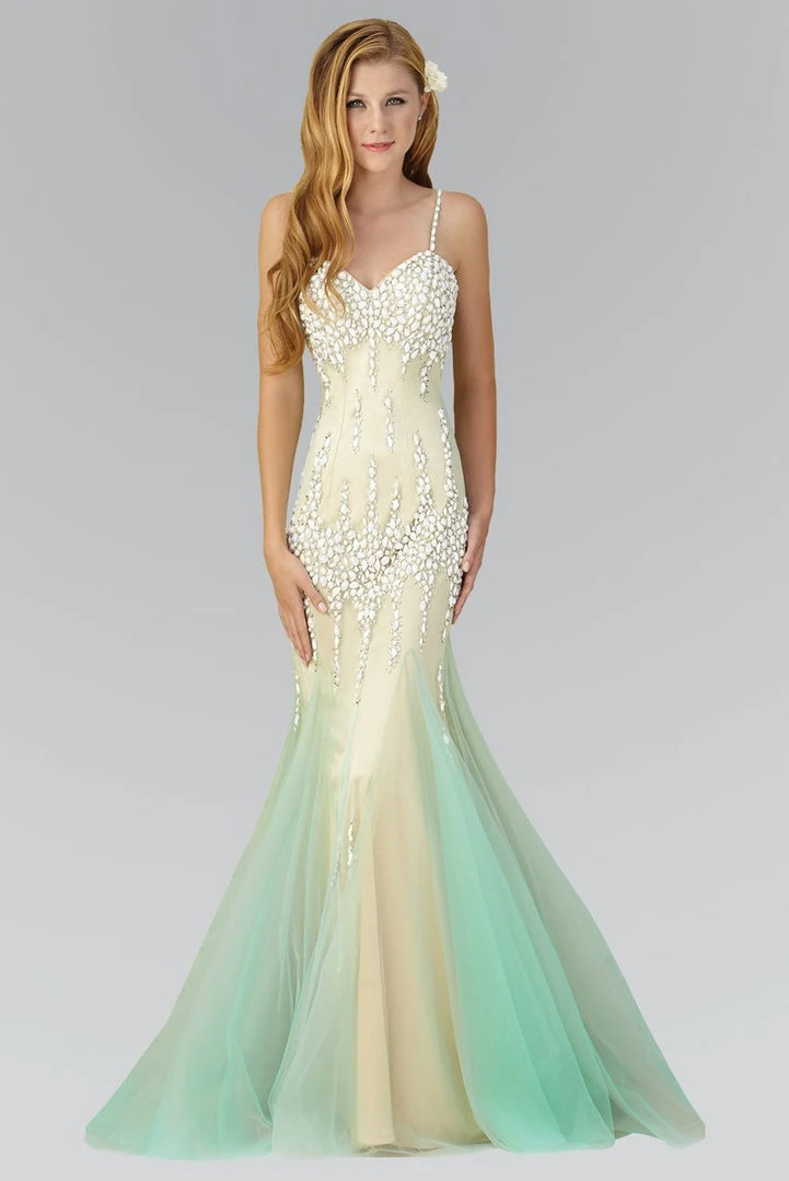 Elizabeth K - GL2081 Spaghetti Strap Sweetheart Neckline Gown 3 Elizabeth K - GL2081 Spaghetti Strap Sweetheart Neckline Gown