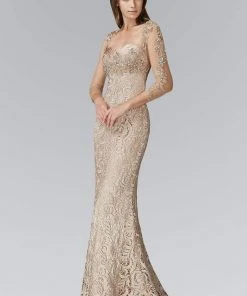 Elizabeth K - GL2101 Embellished Sweetheart Dress Formal Gowns